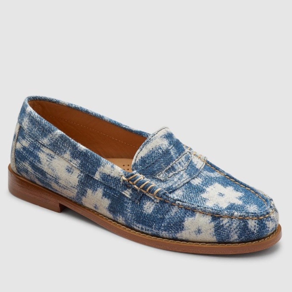 WOMENS WHITNEY PATCHWORK DENIM WEEJUNS LOAFER